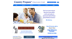 Desktop Screenshot of countrypropaneinc.com